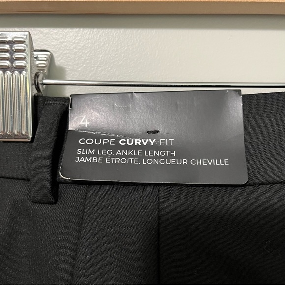 RW&CO Curvy Fit Mid Rise Slim Leg Ankle Length Pant - Picture 11 of 14